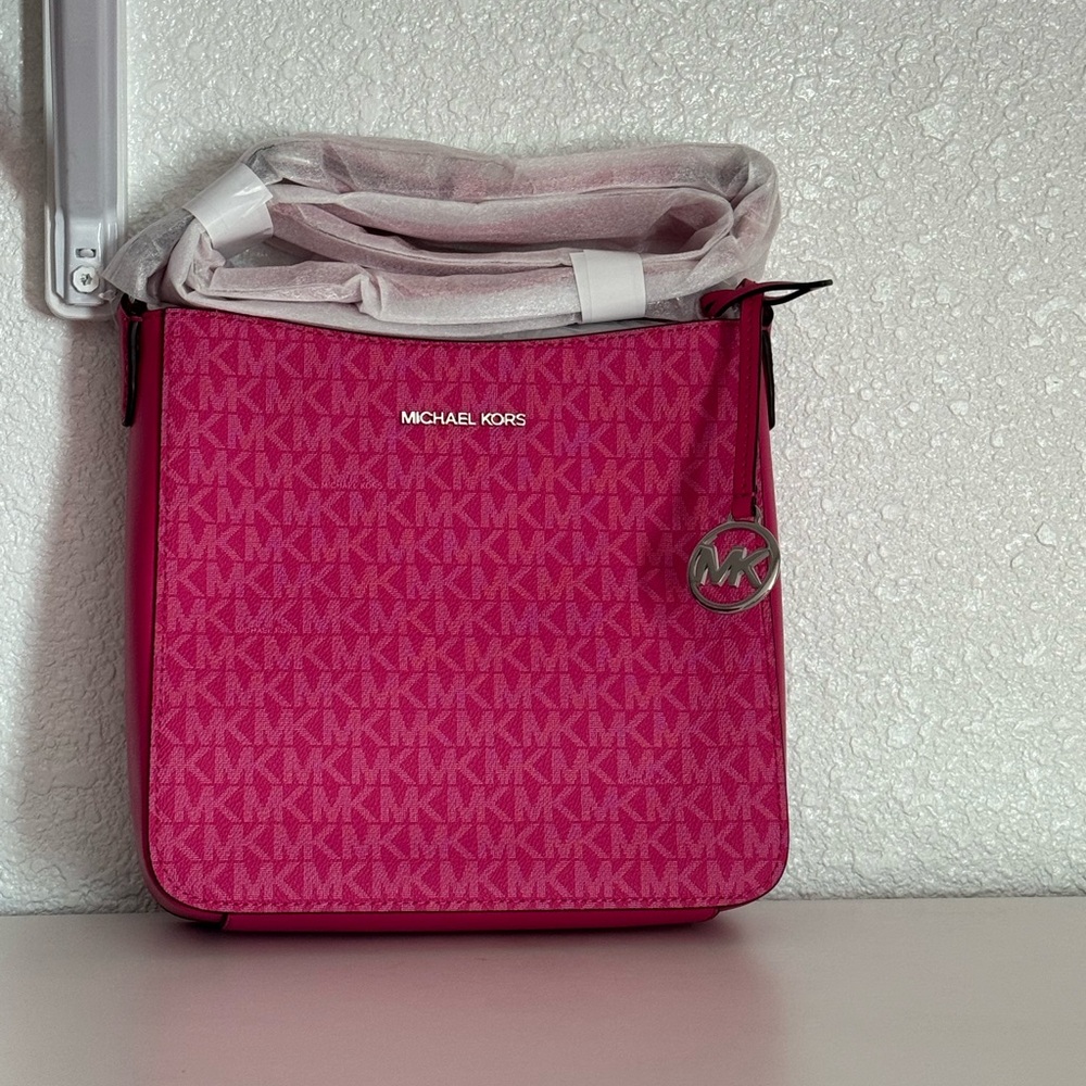 Michael Kors Fuchsia Crossbody Bag